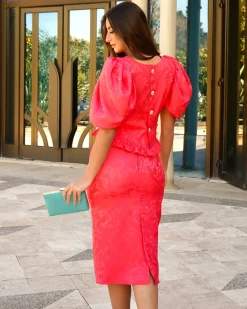 Feversave Conjunto Beret Coral