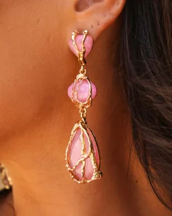 Feversave Pendientes Adara Rosa