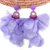 Feversave Pendientes Brasil Malva
