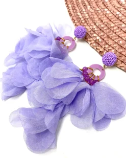 Feversave Pendientes Brasil Malva