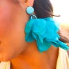 Feversave Pendientes Brasil turquesa