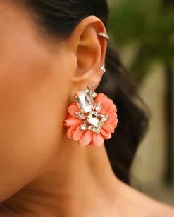 Feversave Pendientes Coral