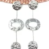Feversave Pendientes Linares Plata