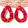 Feversave Pendientes Mar Rosa
