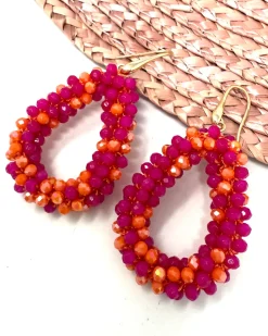 Feversave Pendientes Mar Rosa