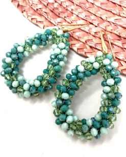 Feversave Pendientes Mar Verde