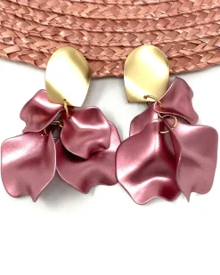 Feversave Pendientes Rocío rosa