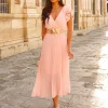 Feversave Vestido Adara Rosa