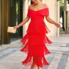 Feversave Vestido Afrodita Rojo