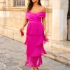 Feversave Vestido Afrodita Rosa