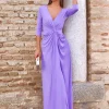 Feversave Vestido Almudena Malva