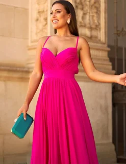 Feversave Vestido Ana Fucsia
