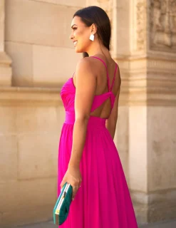 Feversave Vestido Ana Fucsia