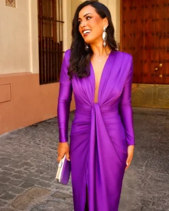 Feversave Vestido Aria Morado