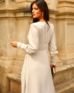 Feversave Vestido Galatea Beige
