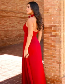 Feversave Vestido Galia Rojo