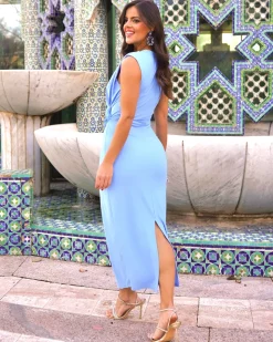 Feversave Vestido Irene Azul