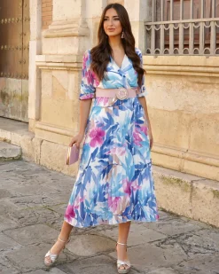 Feversave Vestido Italia Azul