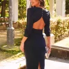 Feversave Vestido Jamaica Marino