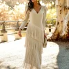 Feversave Vestido Margaret Beige
