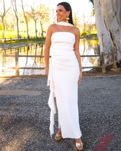 Feversave Vestido Margot Blanco