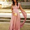 Feversave Vestido Marruecos Rosa