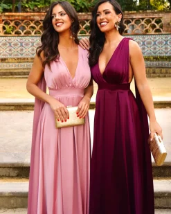 Feversave Vestido Marruecos Rosa