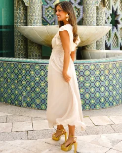 Feversave Vestido Melisa Beige