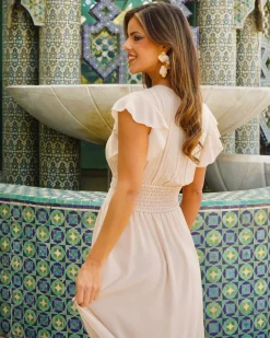 Feversave Vestido Melisa Beige