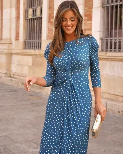Feversave Vestido Noa Azulado