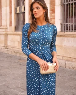 Feversave Vestido Noa Azulado