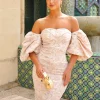 Feversave Vestido Selena Beige