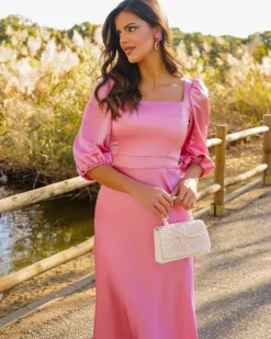 Feversave Vestido Vega Rosa