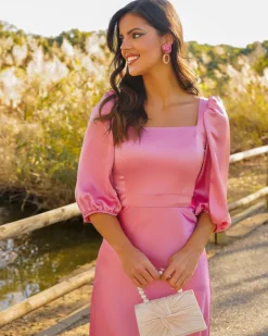Feversave Vestido Vega Rosa